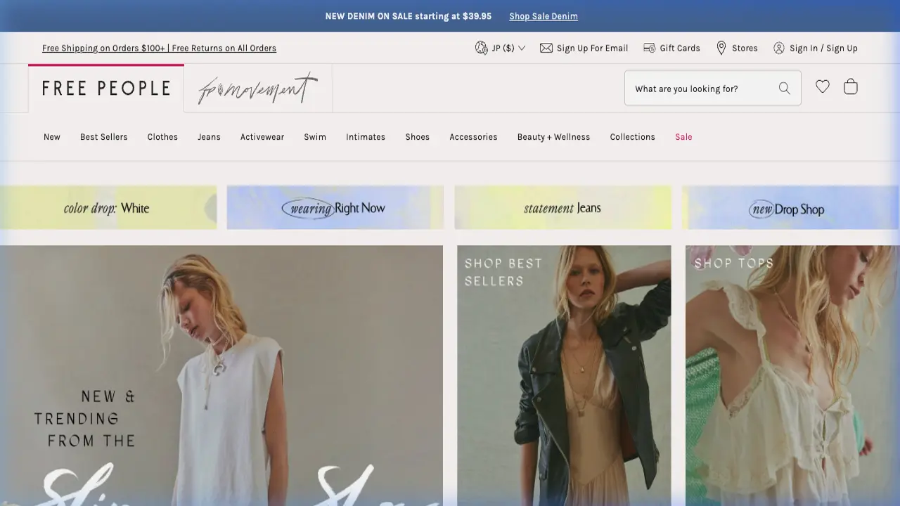 Free People（フリーピープル）