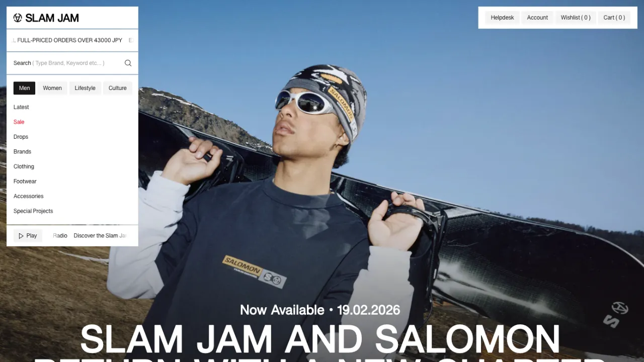 SLAM JAM（スラムジャム）